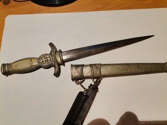 slovenský štát - dôstojnícky kordík so závesom - 4