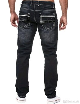 Pánske rifle slim fit - 4