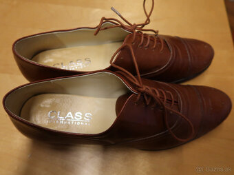 Dámske kožené poltopánky - 4