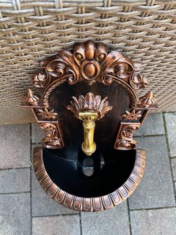 zahradne kovove umyvadlo 61cm medene - 40% - 4