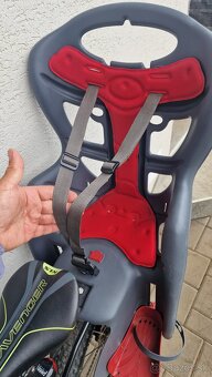 Detská sedačka - cyklistické sedadlo na bicykel - 4