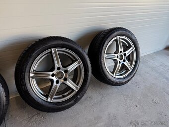 ALU DISKY DEZENT 5x112 S LETNÝMI PNEU 205/55 R16 - 4