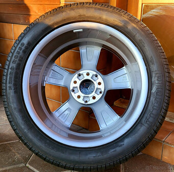 alu R17 5x112, bicolor, orig. Mercedes C + E (pneu 225/50) - 4