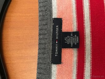 TOMMY HILFIGER originál tenucky/farebný dámsky svetrik L - 4