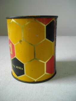 Stará plechovka a pohár na med - 4