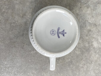 vintage ľudové šálky ovocie - 4