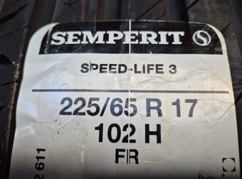 225/65 r17 letné 2 ks SEMPERIT - nejazdené - 4