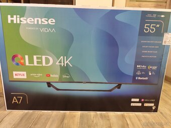 Televízor Hisense QLED 4K 55A7KQ - 4