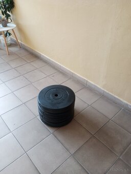 Plastové/cementové závažia INSPORTLINE CEM 2 x 15 kg - 4
