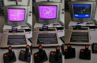 Philips Videopac G7000 (1980) – 4 hry, 2 joysticky + adaptér - 4