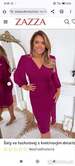 nádherné šaty pre moletky 42-44 - 4