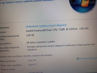 predám notebook ACER EXTENSA 5630Z , WINDOWS 7 - 4