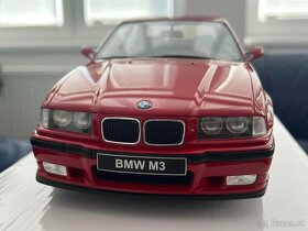 1:12 BMW M3 3.2 (E36) Červená - OttOmobile Limited Edition - 4