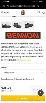 Dámska pracovná obuv 38 - 4