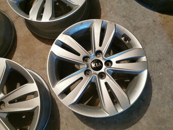 Kia Sportage QL - originál 17" alu disky so snímačmi - 4