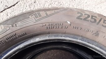 225/55r17 101V Continental letne - 4