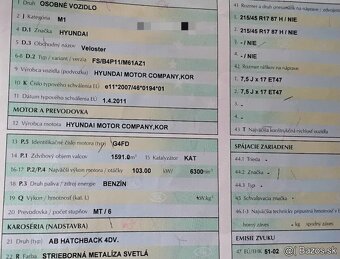 HYUNDAI VELOSTER 1.6 2013 predám motor G4FD, PREVODOVKA, DVE - 4