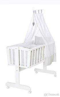 Detská postieľka, kolíska - 4