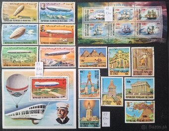 Postove znamky 5 (91poloziek) - 4