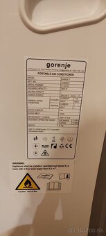 Mobilná klimatizácia Gorenje KAM26 P - 4