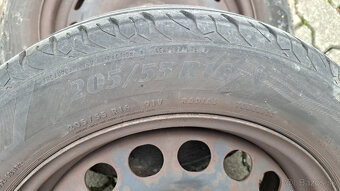 Plechové disky R16 s letnými pneu - 4