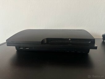 Playstation 3 Slim 320GB + ovládač + káble - 4