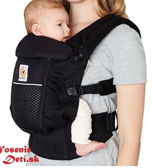 Ergobaby Adapt detský nosič čierny s hviezdičkami - 4