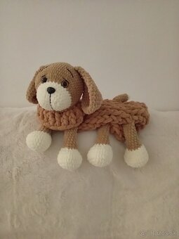 Háčkované hračky (pyžamkožrut) - 4