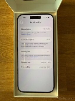 Apple iPhone 15 pro 128 GB - 4