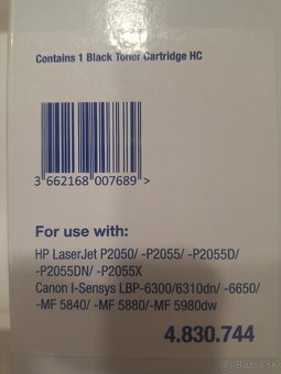 Kompatibilný laserový toner HP 05X (CE505X) - 4