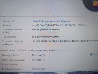 predám Lenovo thinkpad T440p , Intel core i5 , 8gb ram ,ssd - 4
