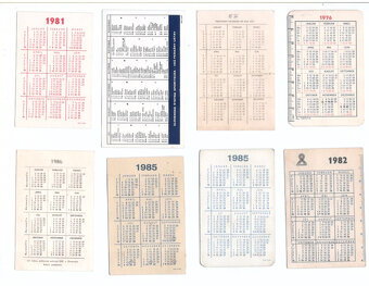 Staré vreckové kalendáriky - 4