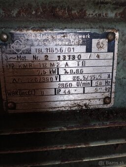 Elektromotor 7,5kw ot 2860 - 4