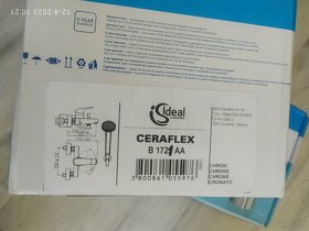 Ceraflex vaňová batéria nástenná, B1721AA - 4