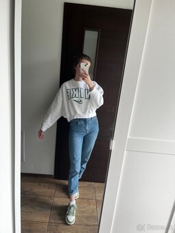 Nike oversize fit mikina - 4