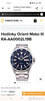 Hodinky Orient Mako III RA-AA0002L19B - 4
