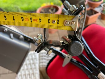 Detská sedačka na dámsky bicykel so stupačkami - 4