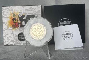 Pamätna 2€ minca Asterix 2019 PROOF - 4