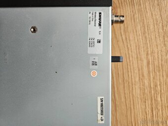 Bezdrôtový mikrofón Shure SM58 SLX2 + prijímač SLX4 - 4