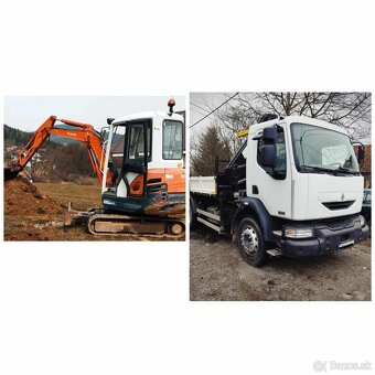 🚜VÝKOPOVÉ PRÁCE • DOVOZ A ODVOZ MATERIÁLU - 4