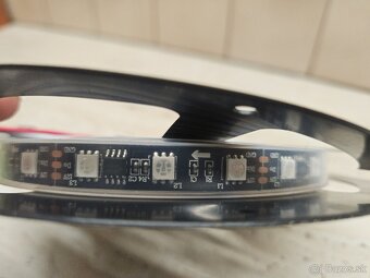 Led pásik neutrálna biela 10mm, 5mm, RGB adresovatelnú - 4