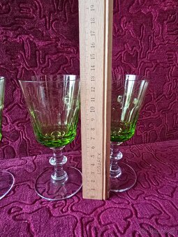 Poháre zelené. - 4