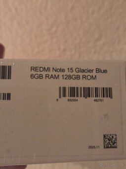 nový Xiaomi Redmi Note 15 - 4