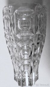 Vázy brúsené-úžitkové sklo, RETRO - predám. - 4