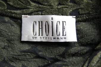 Tmavo zelený zamatový body top, M - 4