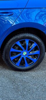 Predám plechové disky Škoda 5x100, R15, ET 38 - 4