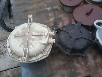Stara lampa, osvetlenie do garaže dielne 10€/ks Ø 26 a 20cm - 4