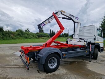 Mercedes Atego 1218 nosič kontajnerov s hydraulickou rukou - 4