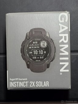 Predám hodinky Garmin Instinct 2X Solar Gray - 4