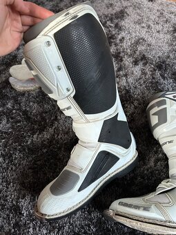 Gaerne SG12, 44 biele mx/ enduro čižmy - 4